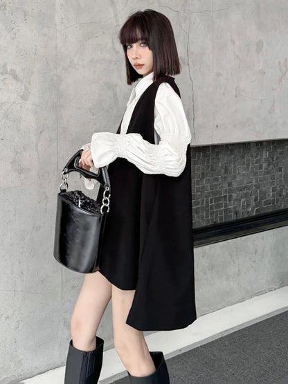 XITAO Loose Design Solid Vest Sleeveless Fashion Korea All Match Simplicity Temperament Pullover Women New Coat LYD1832