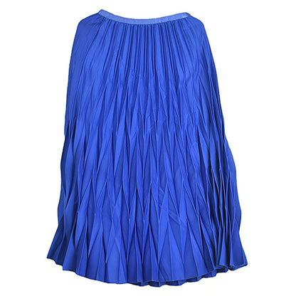 XITAO Simplicity Pleated Skirt Solid Color Loose Fashion Casual Women Summer New Solid Color Temperament All-match Skirt DMJ1142