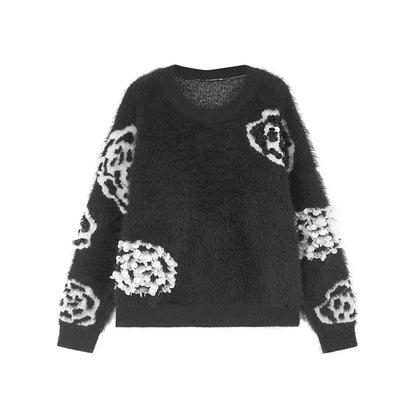 XITAO Casual Loose O-neck Full Sleeve Solid Color Lazy Soft Sweater Kniting Autumn Fashion Women Pullover Sweater ZYY1085