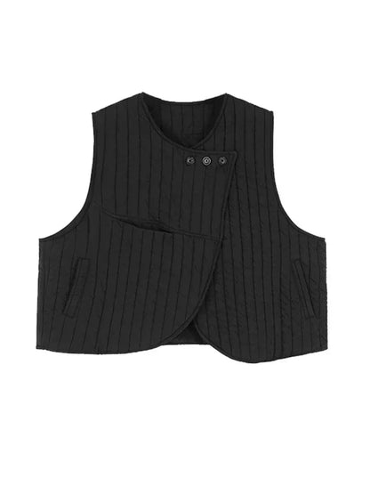 XITAO Irregular Vests Solid Color Casual Sleeveless Fashion Women Vests Top Spring Simplicity All-match New DMJ2858