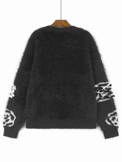 XITAO Casual Loose O-neck Full Sleeve Solid Color Lazy Soft Sweater Kniting Autumn Fashion Women Pullover Sweater ZYY1085